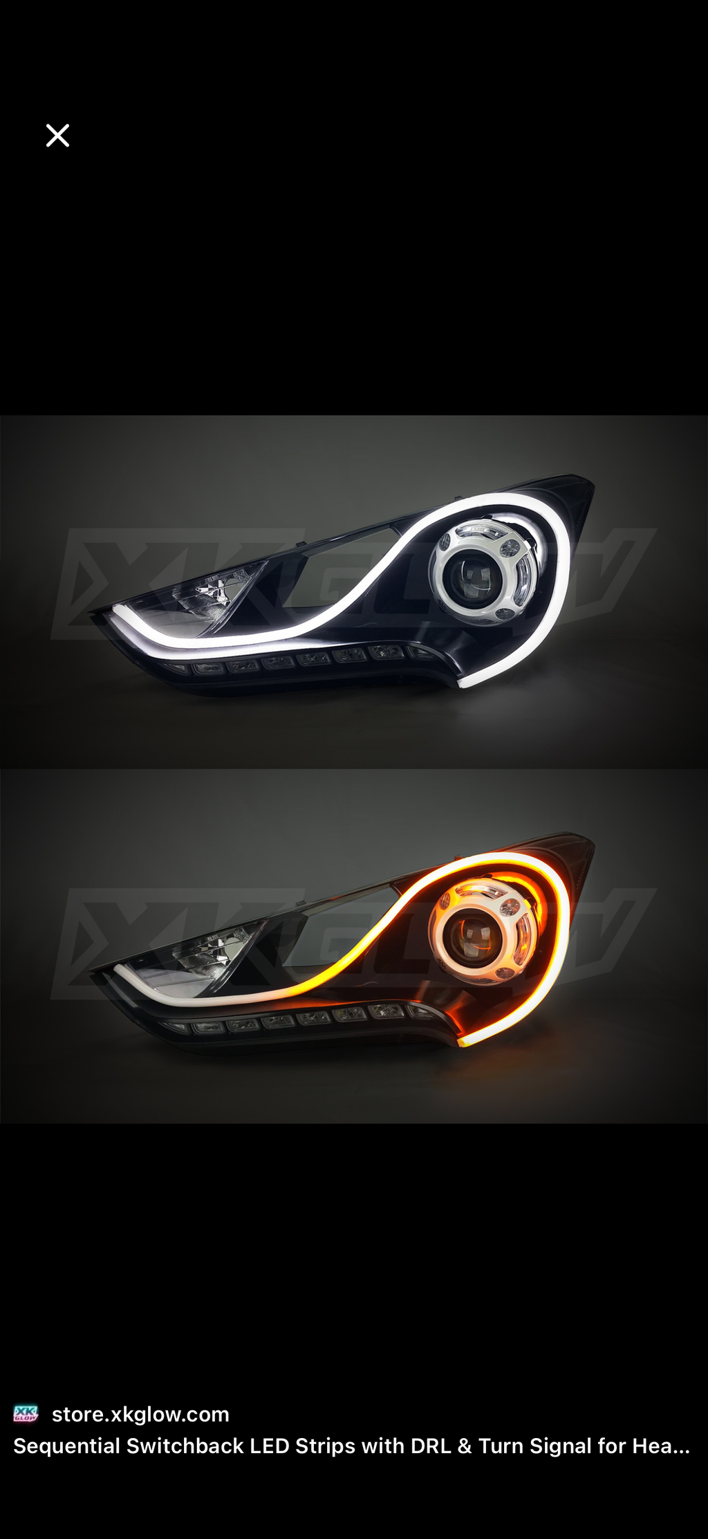 LED Headlight Strip