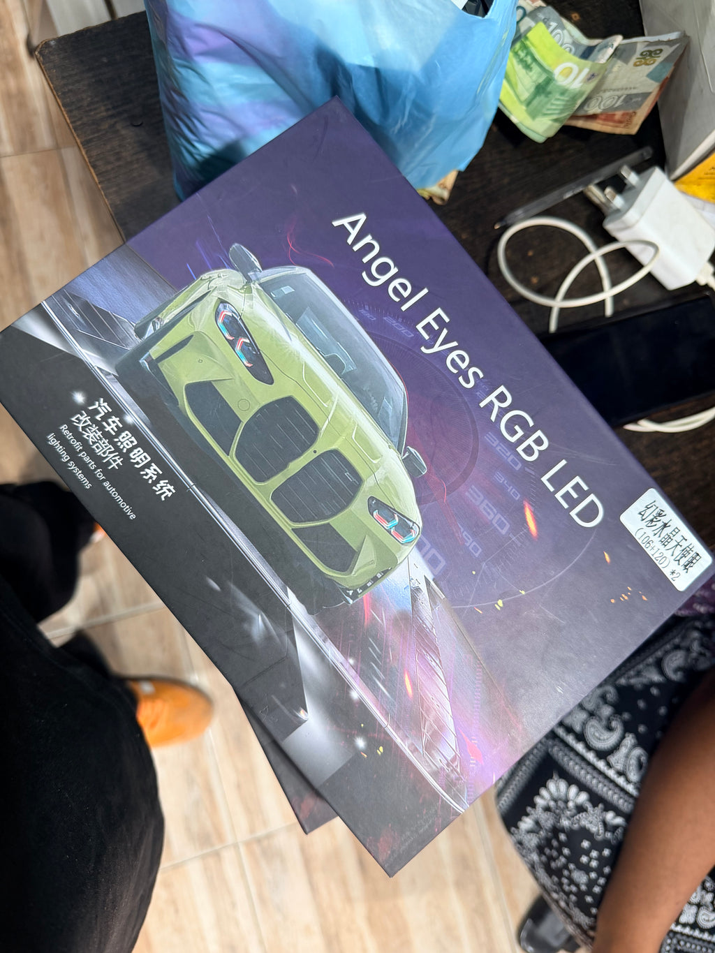 RGB LED BMWCar Headlight DRL(Angel Eye)