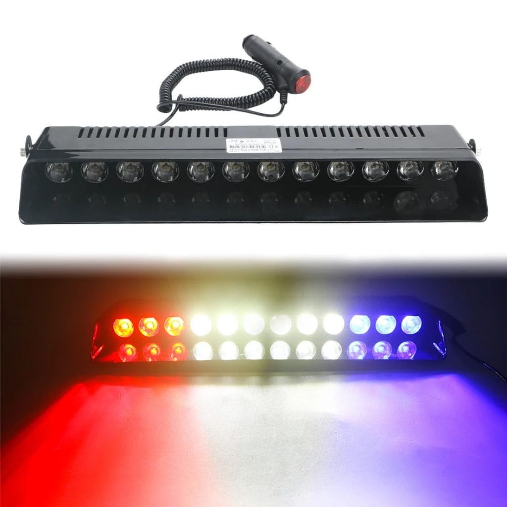 LED Car Strobe Warning Light Kit
