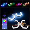 RGB LED BMWCar Headlight DRL(Angel Eye)