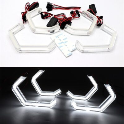 RGB LED BMWCar Headlight DRL(Angel Eye)