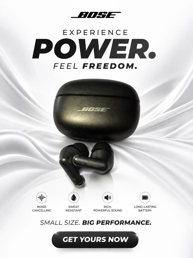 BOSE New Quiet Comfort Wireless Noise Cancelling Earbuds, Lifestyle Bluetooth Earbuds, BLACK