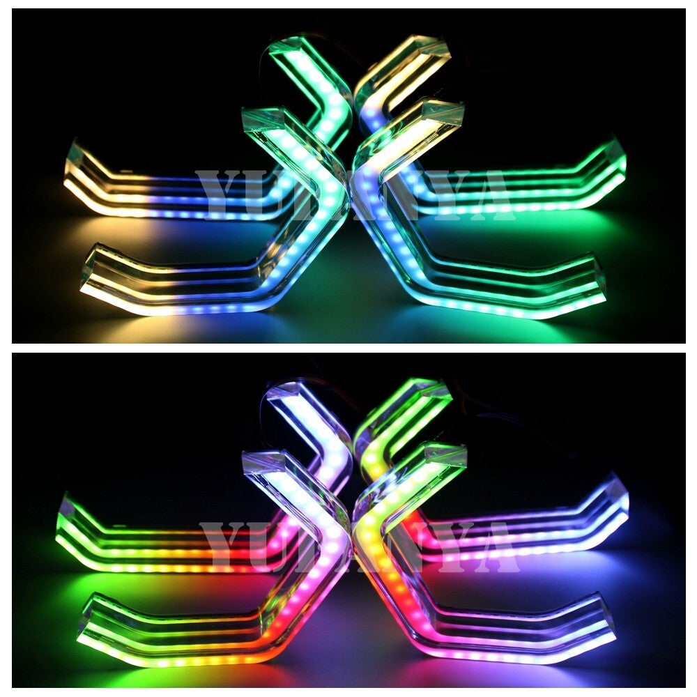RGB LED BMWCar Headlight DRL(Angel Eye)