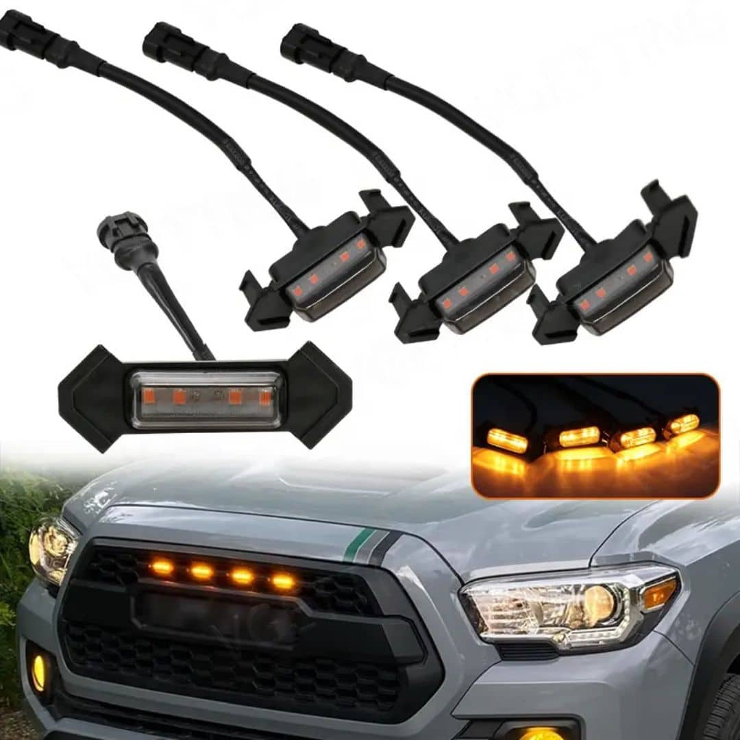 LED Car Strobe Warning Light Kit